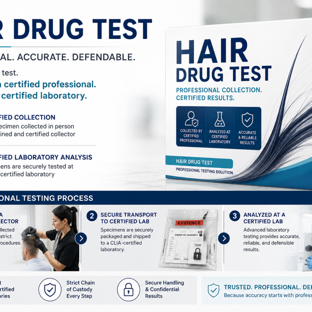 5 panel hair drug test plus Fentanyl